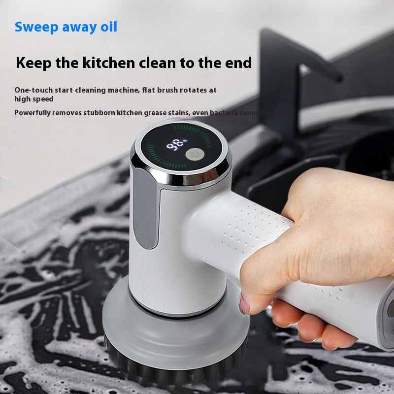 Cordless Electric Cleaning Brush with Display (photo 2)