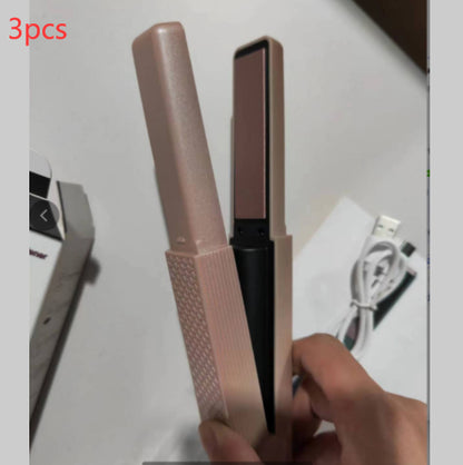 Cordless USB Mini Ceramic Hair Straightener (photo 12)