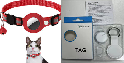 Reflective Pet Collar with AirTag Holder (photo 23)
