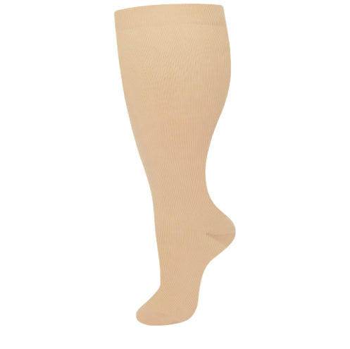 Plus-Size Printed Compression Socks (photo 33)