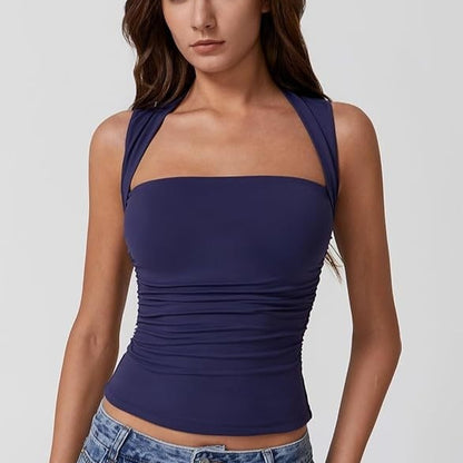 Women's Square-Neck Slim Tank Top (photo 18)