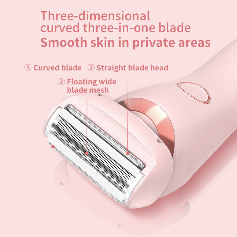 2-in-1 Women's Rechargeable Shaver and Trimmer (photo 5)