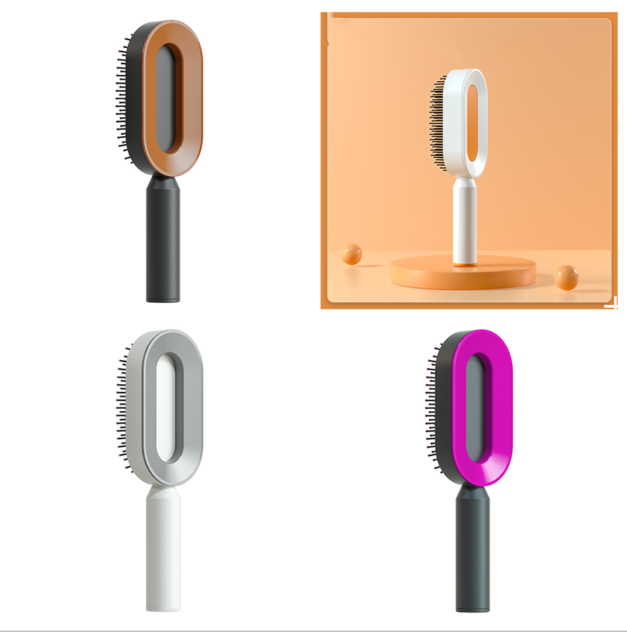 Self-Cleaning Air Cushion Hair Brush (photo 26)