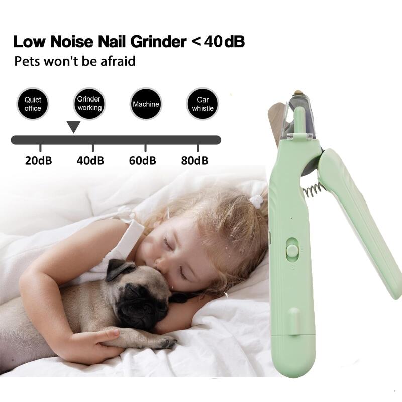 2-in-1 Pet Nail Clipper and Grinder with LED Light (photo 4)