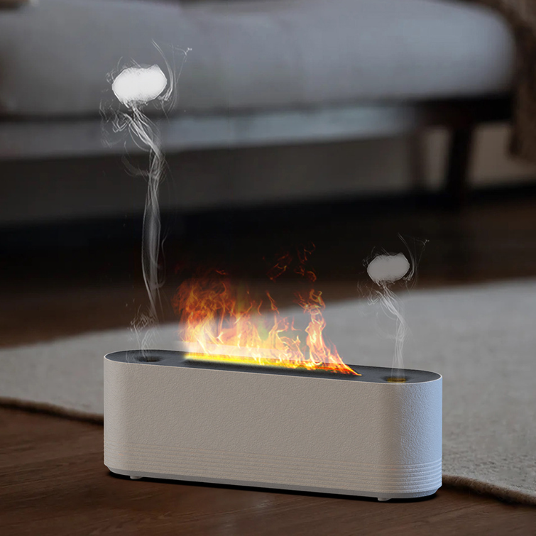 Flame Humidifier and Aroma Diffuser with 7 Colors (photo 8)