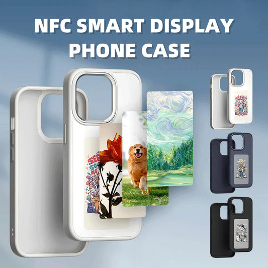 E-Ink NFC Customizable Phone Case for iPhone