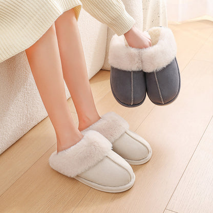 Fuzzy Plush House Slippers (photo 3)