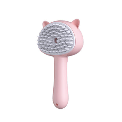 Rechargeable Self-Cleaning Pet Mist Slicker Brush (photo 14)