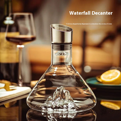 Iceberg Glass Wine Decanter (photo 4)