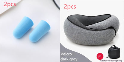 Memory Foam U-Shaped Travel Neck Pillow (photo 29)