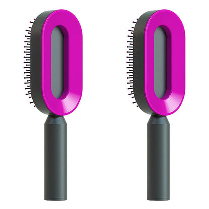 Self-Cleaning Air Cushion Hair Brush (photo 58)