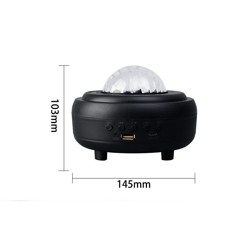 Rechargeable Galaxy Star Projector with Bluetooth Speaker (photo 5)