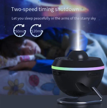 13-Film Galaxy Meteor Projector Night Light (photo 4)