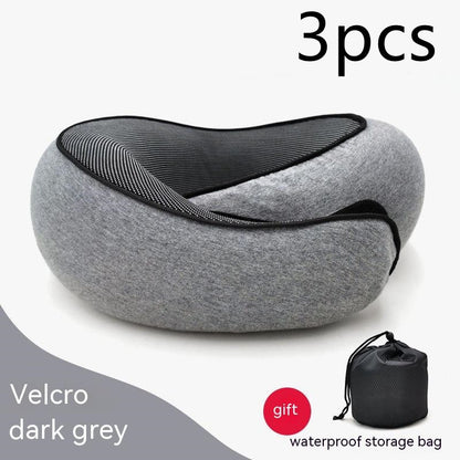 Memory Foam U-Shaped Travel Neck Pillow (photo 22)