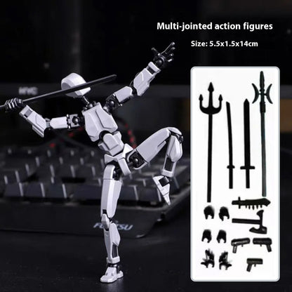 3D-Printed Articulated Robot Figure (photo 33)