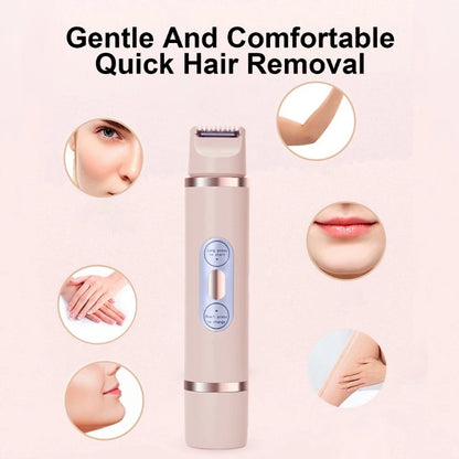 Dual-Head Women's Electric Shaver, USB Rechargeable (photo 2)