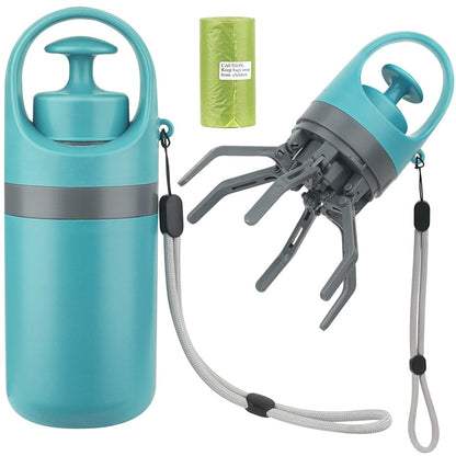 Dog Poop Scooper with Built-In Bag Dispenser (photo 2)