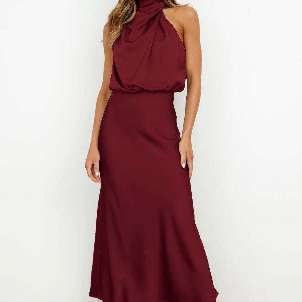 Women's Sleeveless Fitted Evening Dress