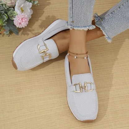 Women's Canvas Low-Top Flat Sneakers (photo 5)