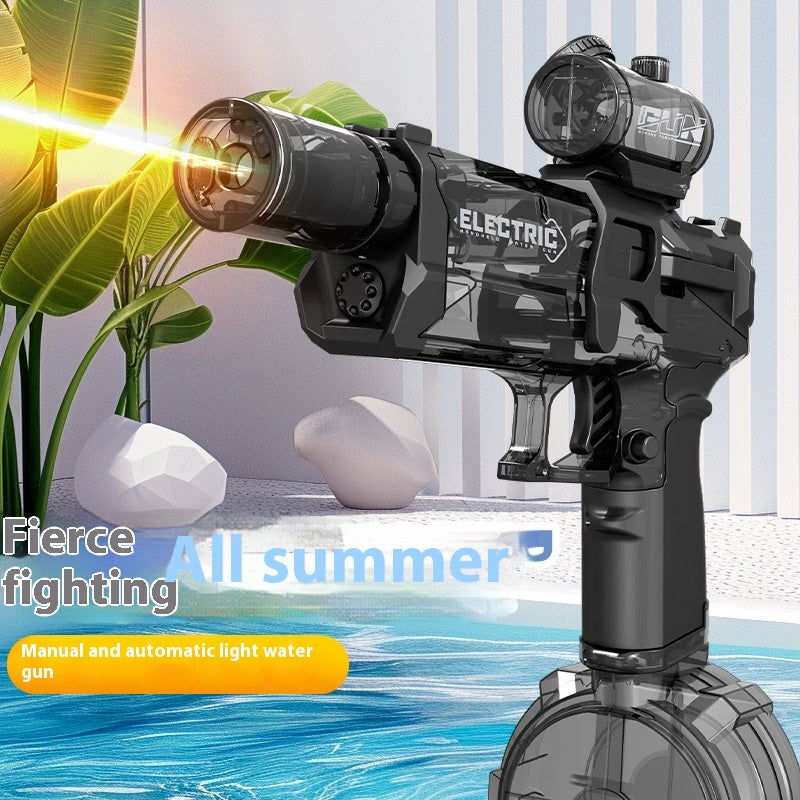 Electric Water Blaster Toy with Light, USB Rechargeable (photo 2)