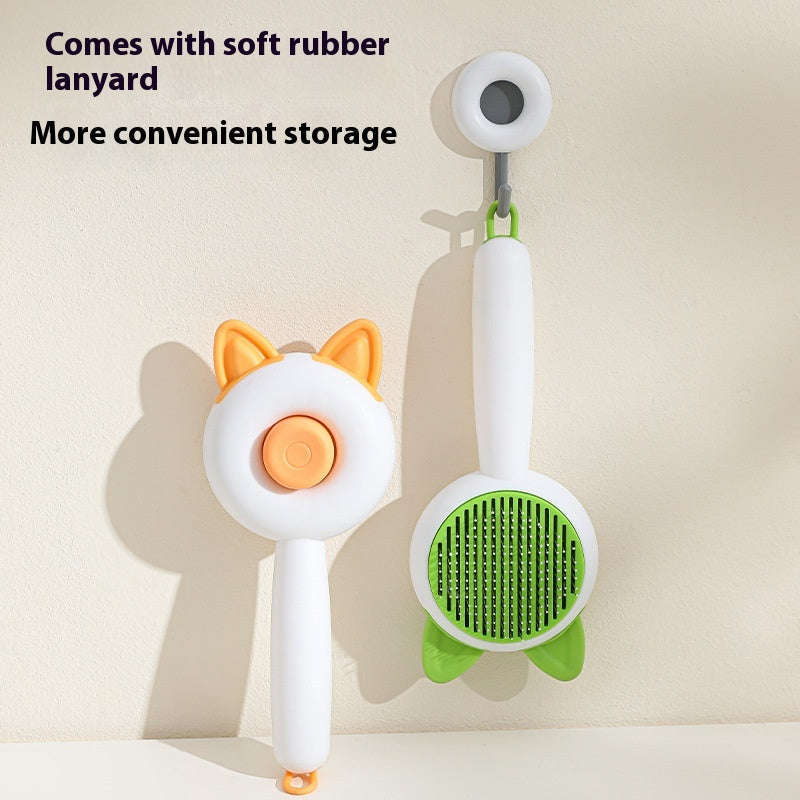 Self-Cleaning Pet Grooming Comb (photo 4)