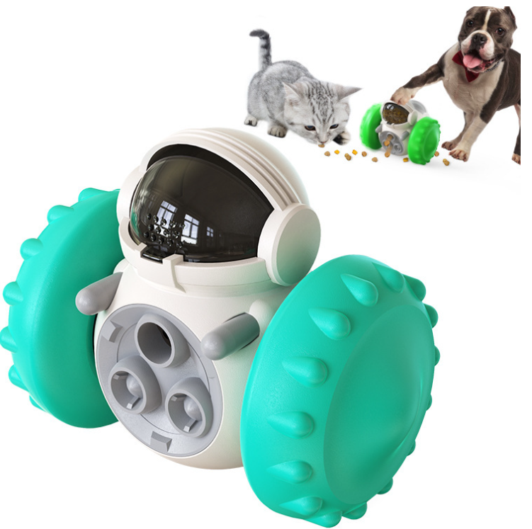 Treat-Dispensing Tumbler Toy for Dogs and Cats (photo 4)