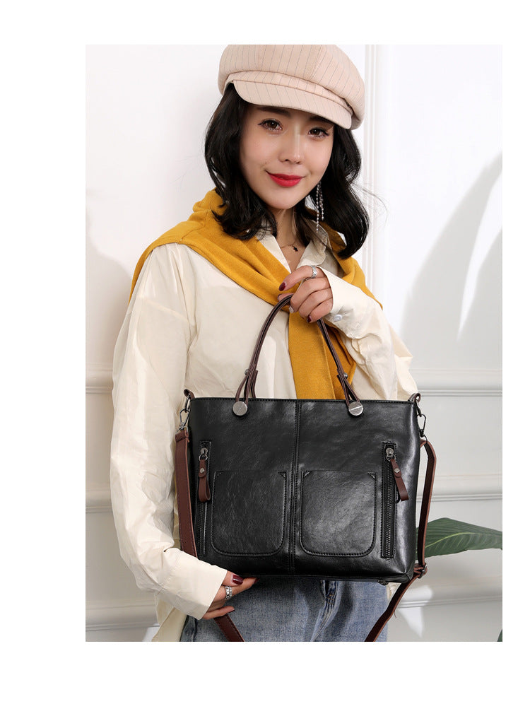 Women's Retro Large Crossbody Shoulder Bag (photo 14)