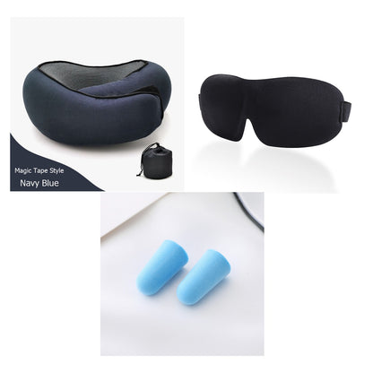 Memory Foam U-Shaped Travel Neck Pillow (photo 33)