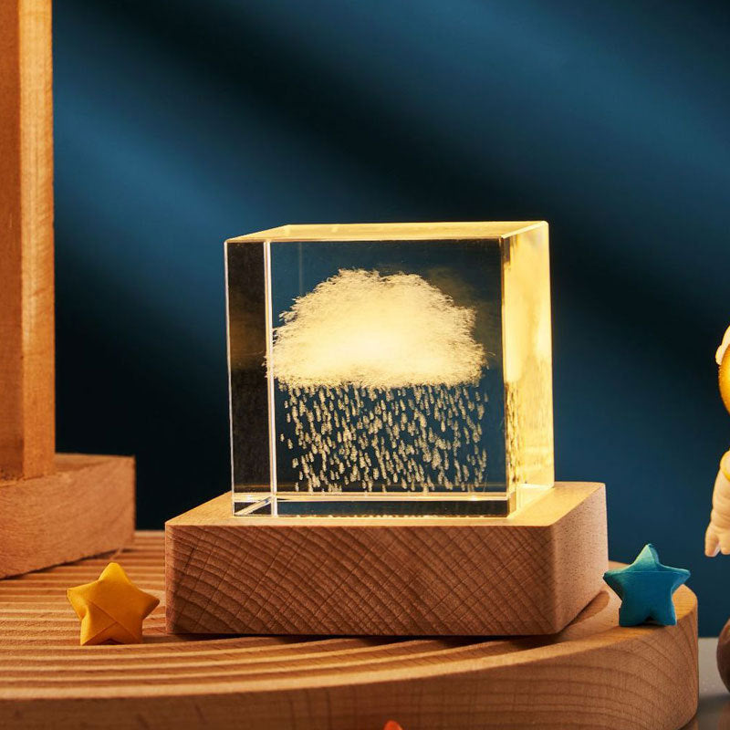 3D Engraved Crystal Cube Night Lamp (photo 10)