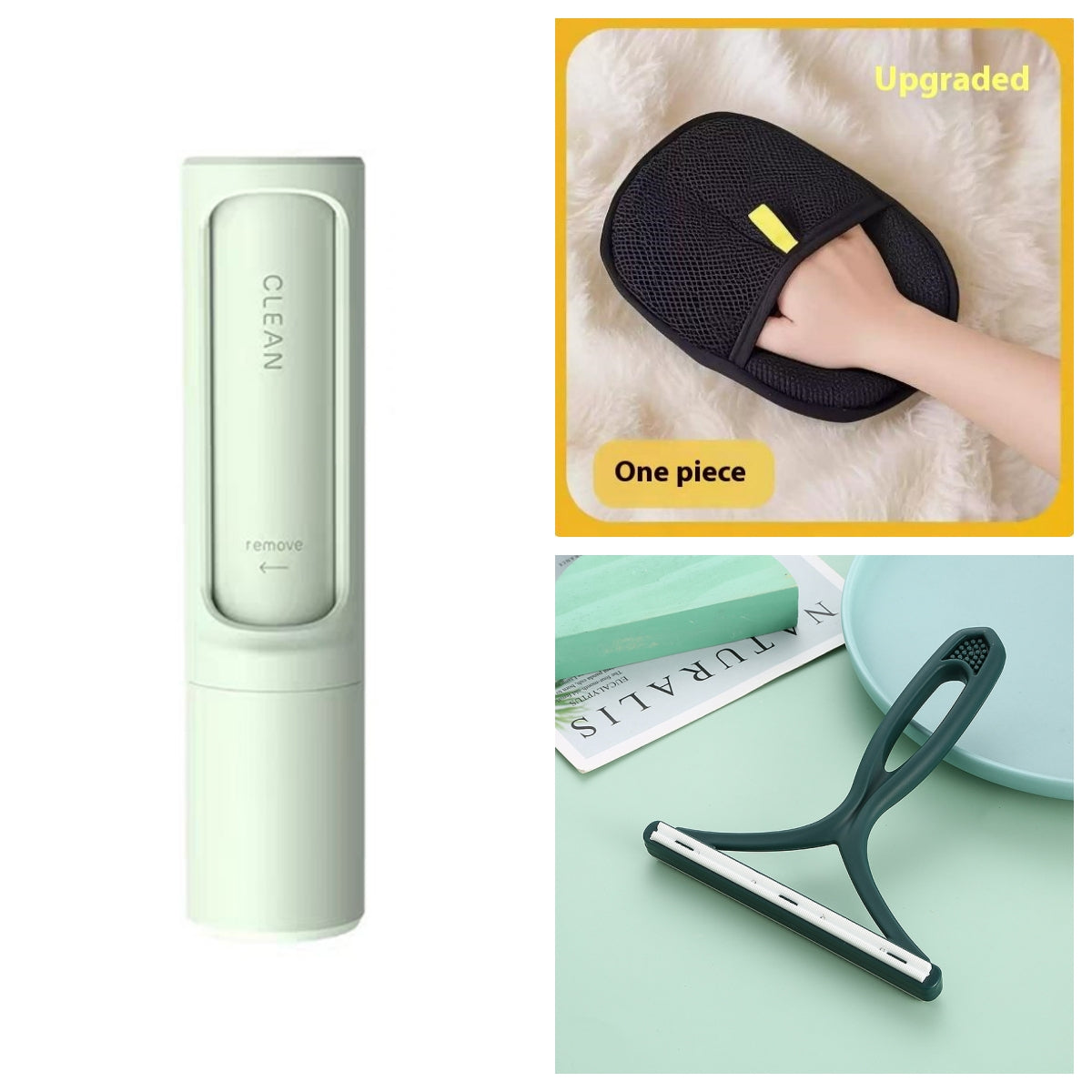 2-in-1 Reusable Pet Hair Remover Roller (photo 13)