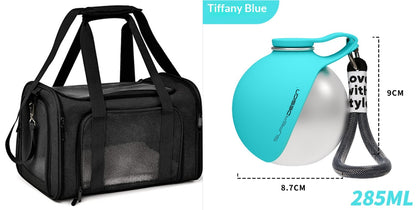 Portable Dog Water Bottle with Waste Bag Dispenser (photo 17)