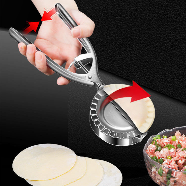 Stainless Steel Dumpling Mold and Wrapper Cutter (photo 7)
