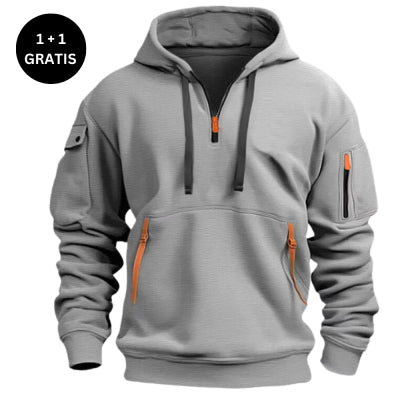 Unisex Drop-Shoulder Pullover Hoodie (photo 13)