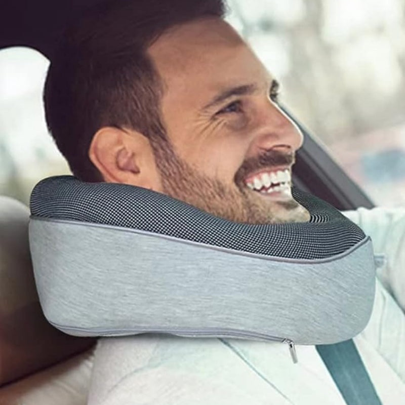 Memory Foam U-Shaped Travel Neck Pillow (photo 2)