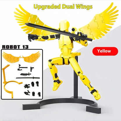 3D-Printed Articulated Robot Figure (photo 17)