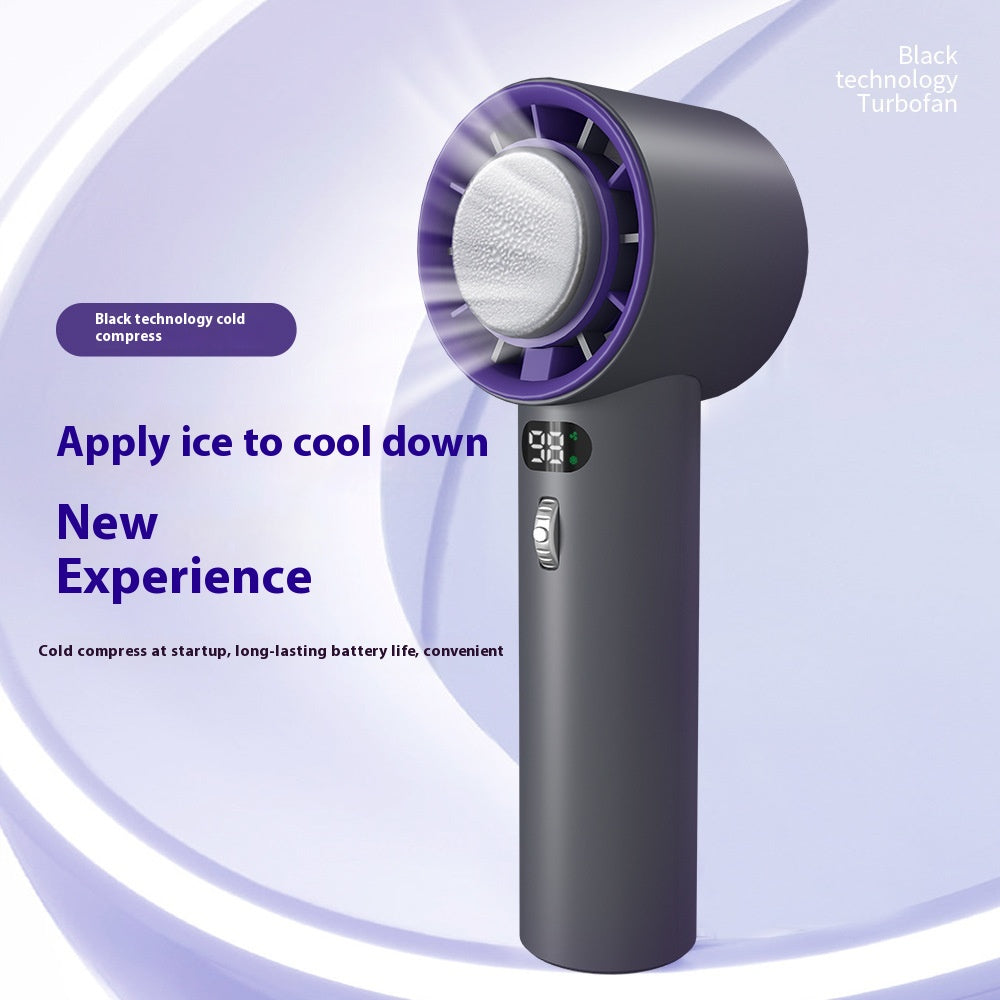 Rechargeable Handheld Turbo Fan with Cooling Plate Option (photo 6)