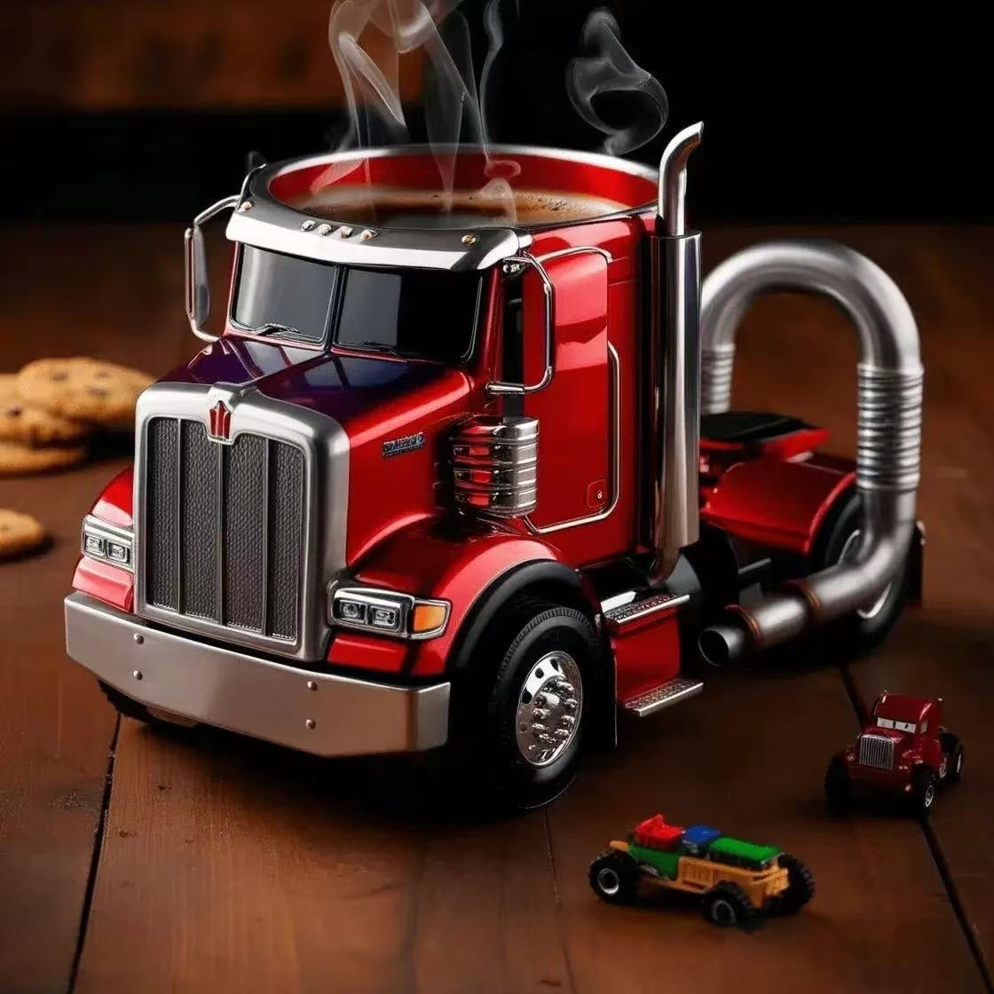 Semi Truck Shaped Coffee Mug, 11 oz (photo 25)