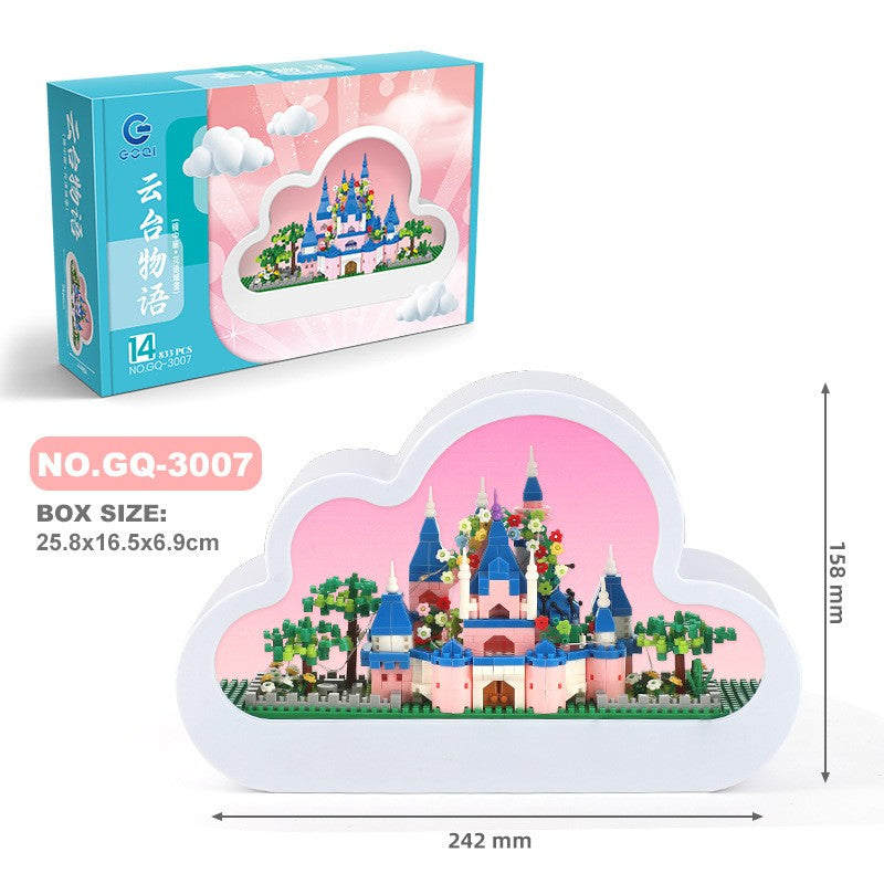 Building Block Cloud Mirror Night Lamp (photo 10)