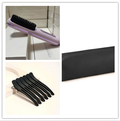 2-in-1 Cordless Hair Straightener Brush, USB Rechargeable (photo 18)