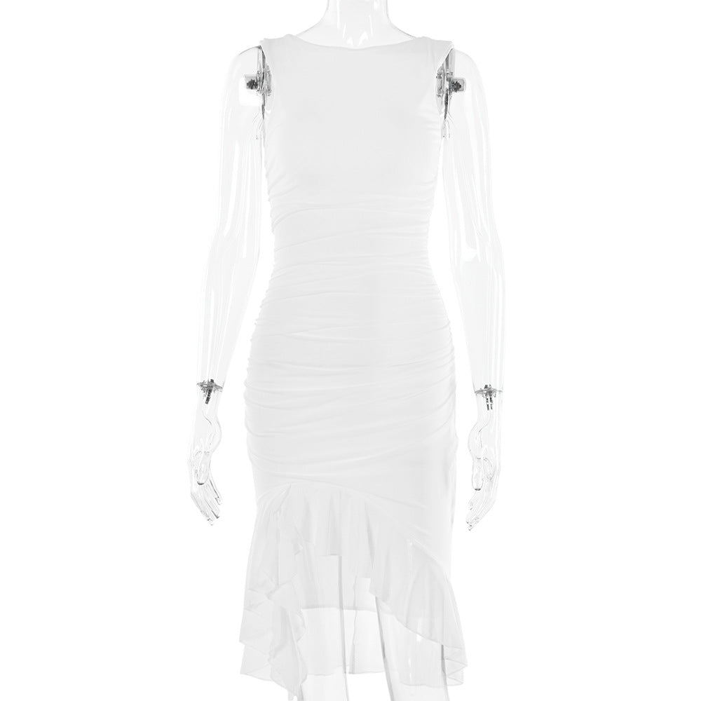 Women's Sleeveless Bodycon Midi Dress (photo 18)