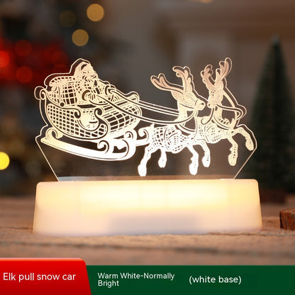 Christmas 3D Acrylic LED Night Light (photo 7)