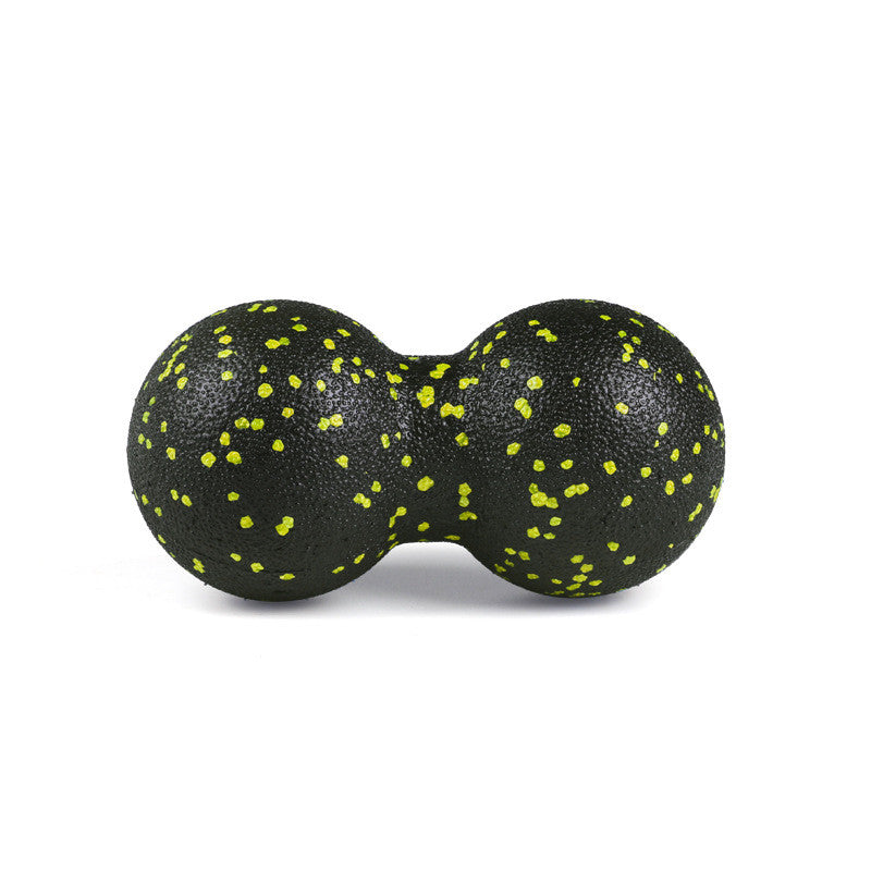 EPP Foam Peanut Massage Ball - Black & Yellow (photo 3)