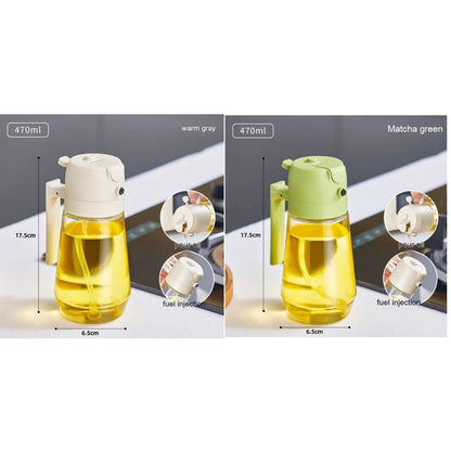 2-in-1 Glass Oil Sprayer and Pourer, 470 ml (photo 34)