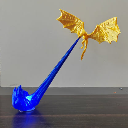 3D-Printed Dragon Bookshelf Light Decoration (photo 9)