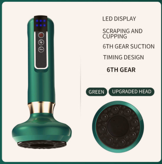 Electric Cupping and Gua Sha Body Massager, Rechargeable (photo 24)