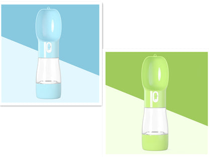 Portable Dog Water and Food Bottle with Shoulder Strap (photo 14)