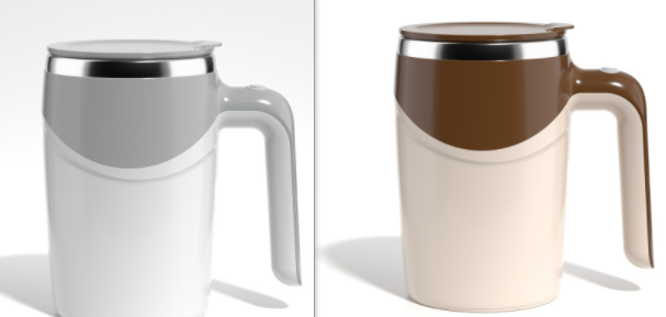 Self-Stirring Magnetic Coffee Mug, 301 to 400 ml (photo 15)