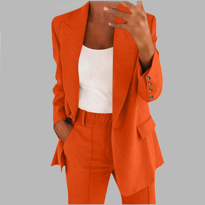Women's Blazer and Pants Two-Piece Set (photo 11)