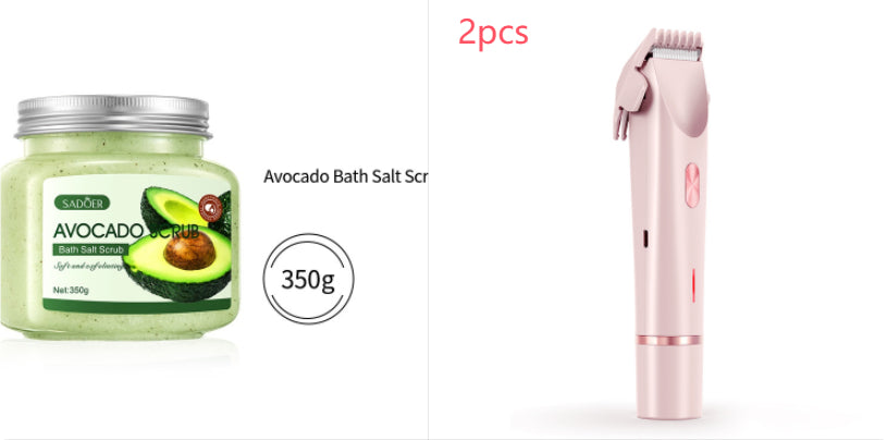 2-in-1 Women's Electric Body Hair Trimmer, Wet and Dry (photo 9)