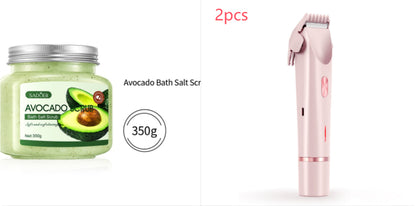 2-in-1 Women's Electric Body Hair Trimmer, Wet and Dry (photo 9)
